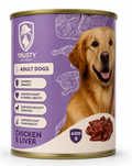 Trusty Wet Food Chicken Liver Dog 400g