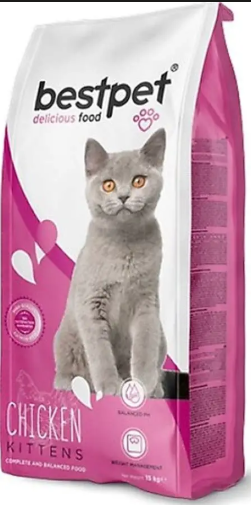 BestPet - Dry Food - For Adult Cats - 15 kg - Selection