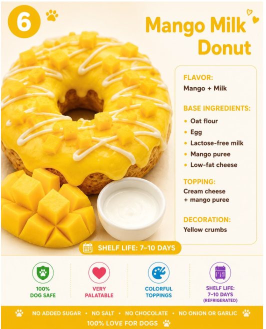 Mango Milk Donut