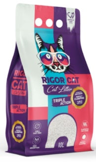 Cat litter Rigor CAT White Cat Litter Marseille Soap 10 L