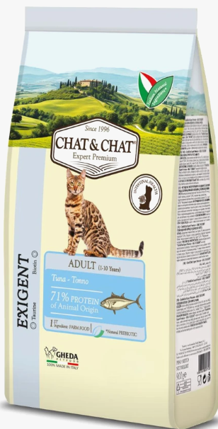 CHAT & CHAT - For Adult Cats - 14 kg - Exigent - Tuna