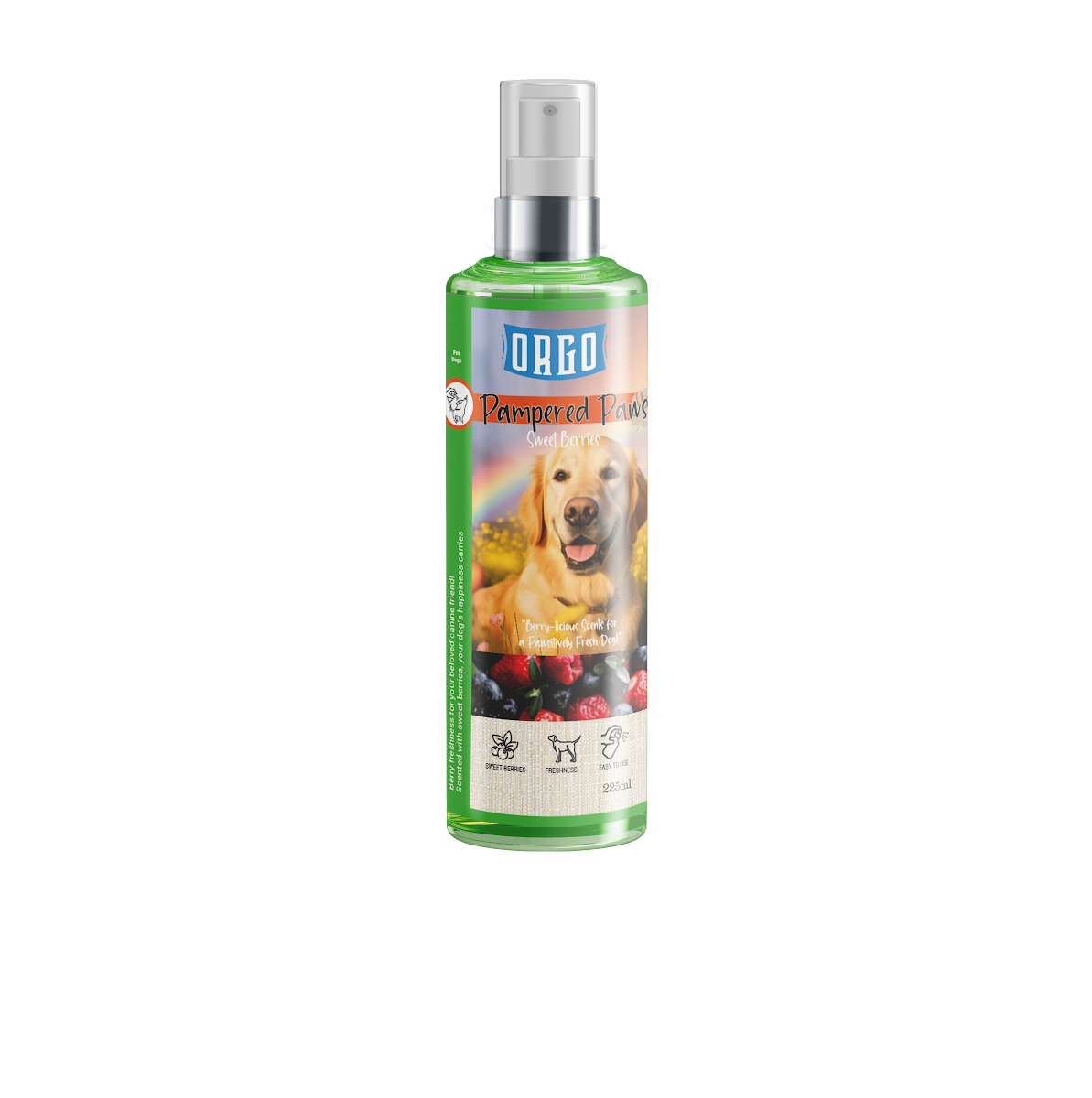 cosmatics orgo Dog & Cats Perfume Sweet Berry 225 ml