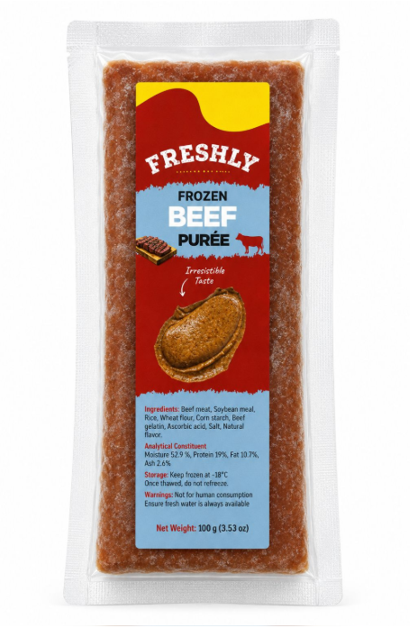 Freshly Puree 100 gm Beef سادة