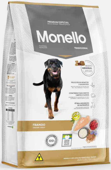 Monello - Dry Food - For Adult Dogs - 1 kg - Chicken